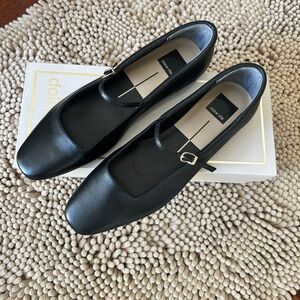 Dolce Vita Black Mary Jane Flats